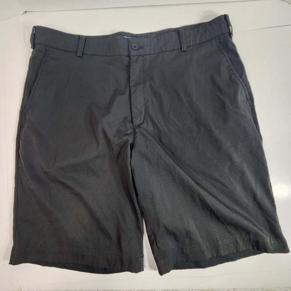 Nike Golf Mens Tour Performance Shorts Size 36 Dri-Fit Black Stretch Poly Spand
